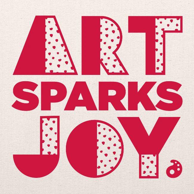 Art Sparks Joy (Red)