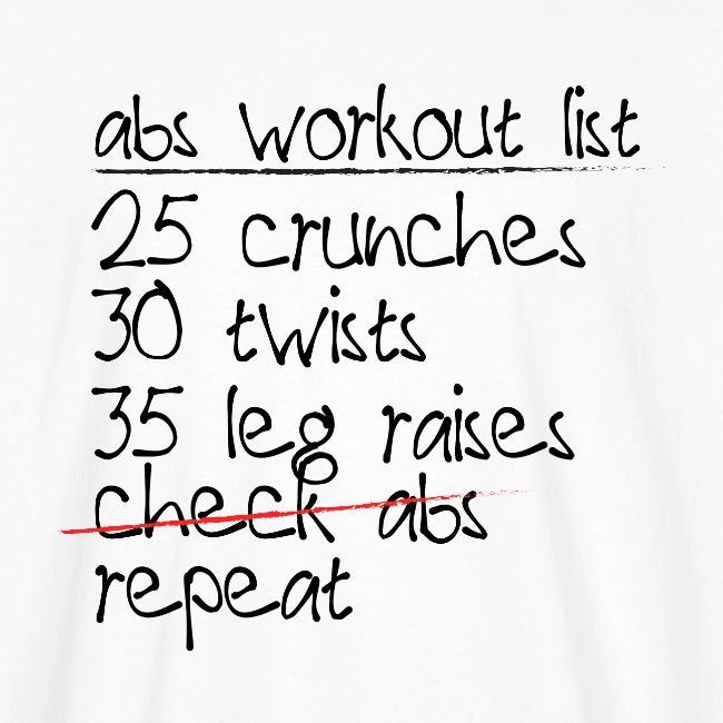 Abs Workout List