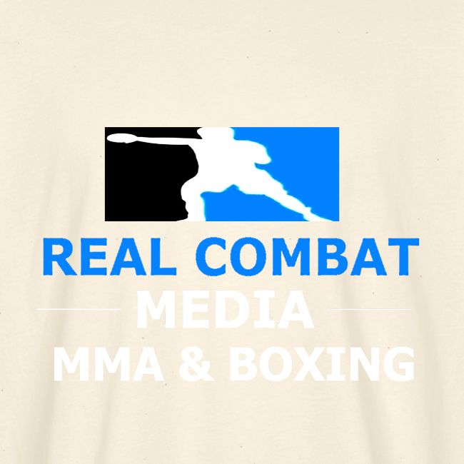 RCM MMA & BOXING Light Blue White Text