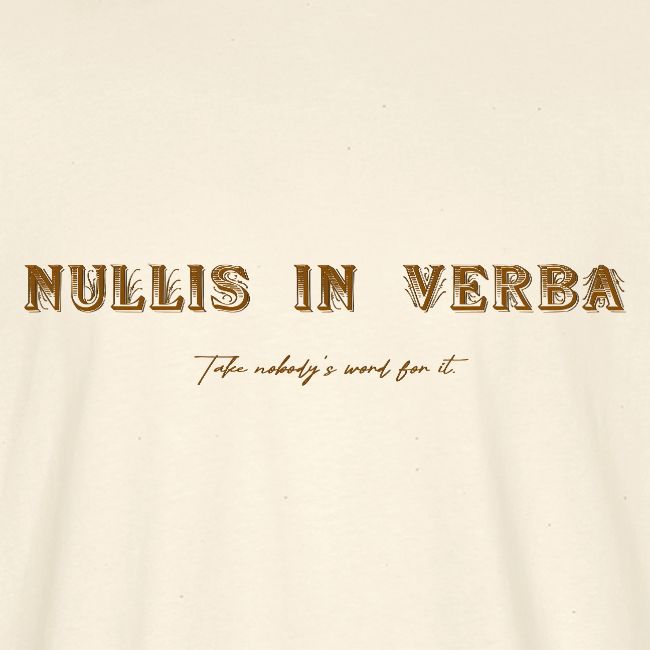 Nullis In Verba