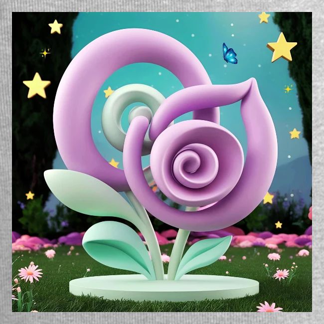Lila Bloom | Double Floral Eco-Inspired Art