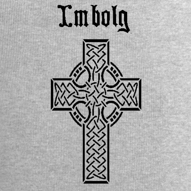 Imbolg Black Logo and Cross