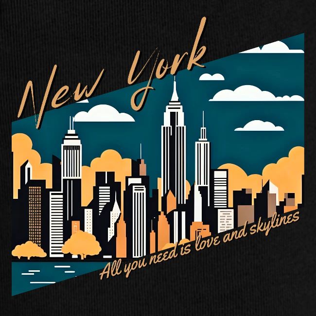 New York All you need is love and skylines