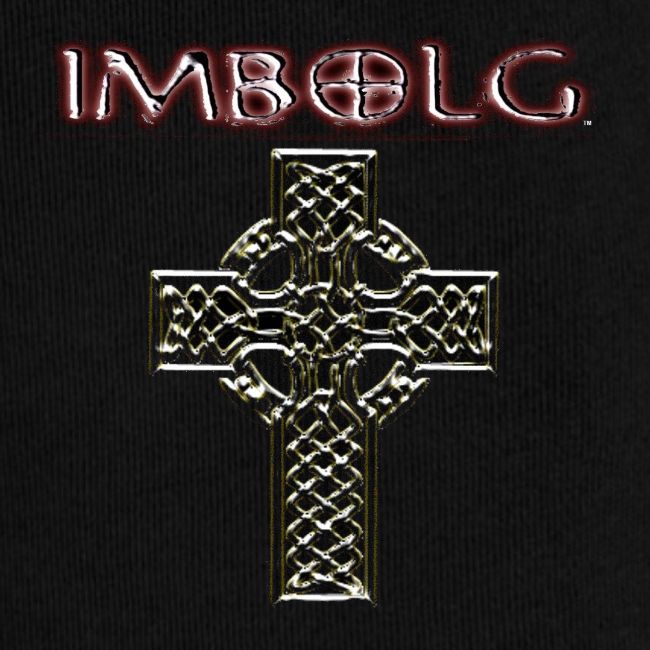 Imbolg Steel Logo with Celtic Cross