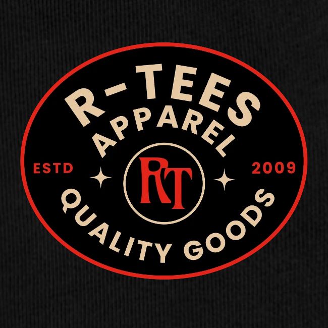 R-TEES APPAREL Quality Goods Badge