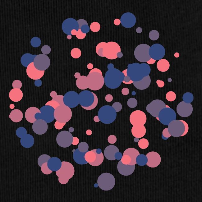 abstract circles pattern