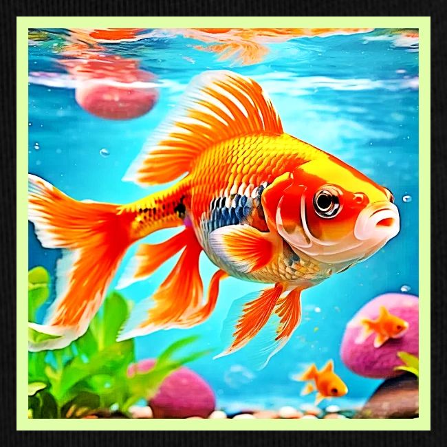 Orange White Goldfish