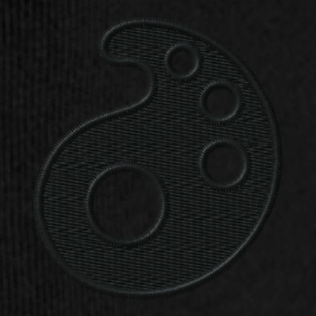 Black Embroidered Palette