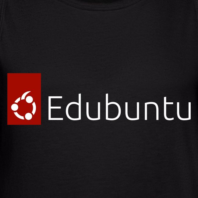 Edubuntu Logo 2023 - White