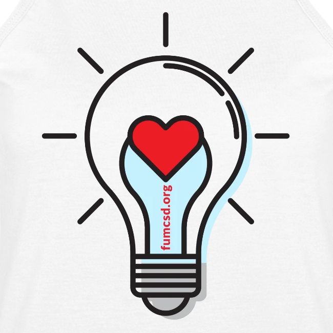 FUMCSD Heart Light Bulb