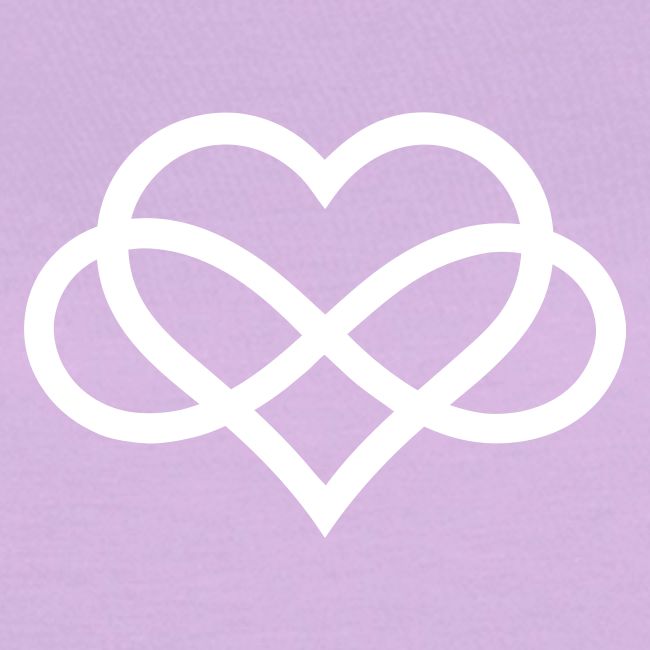 Infinity-Heart (white)