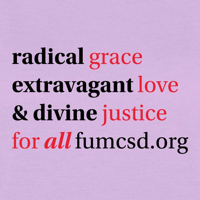 Grace. Love. Justice. serif font