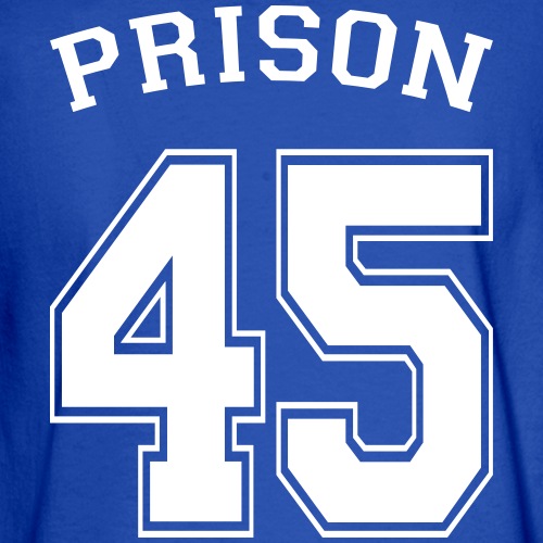 Prison 45 Politics T-shirt - Men's Long Sleeve T-Shirt