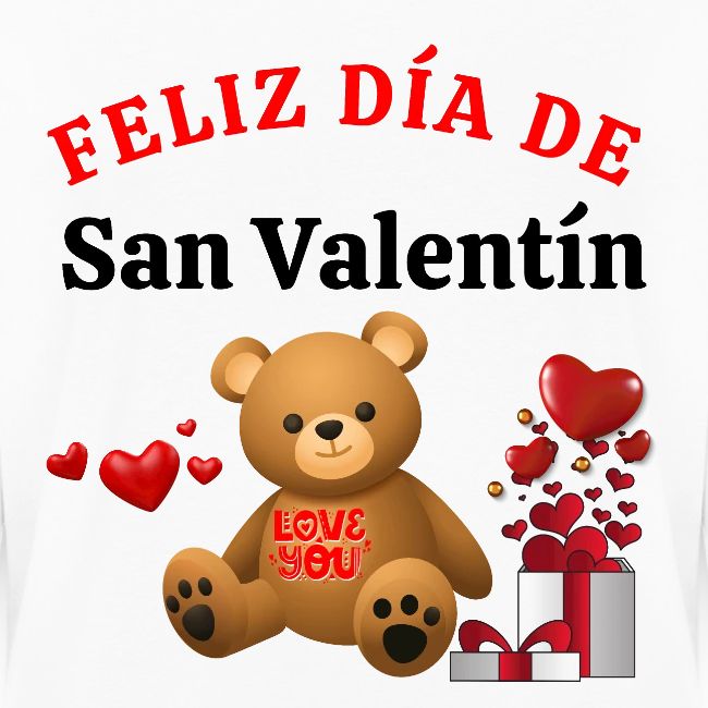 Valentine's Day Celebration Bears Love Hearts.