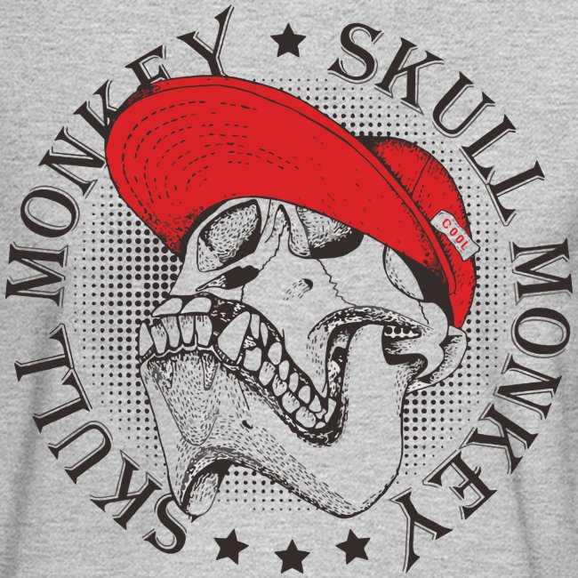 skull monkey vintage