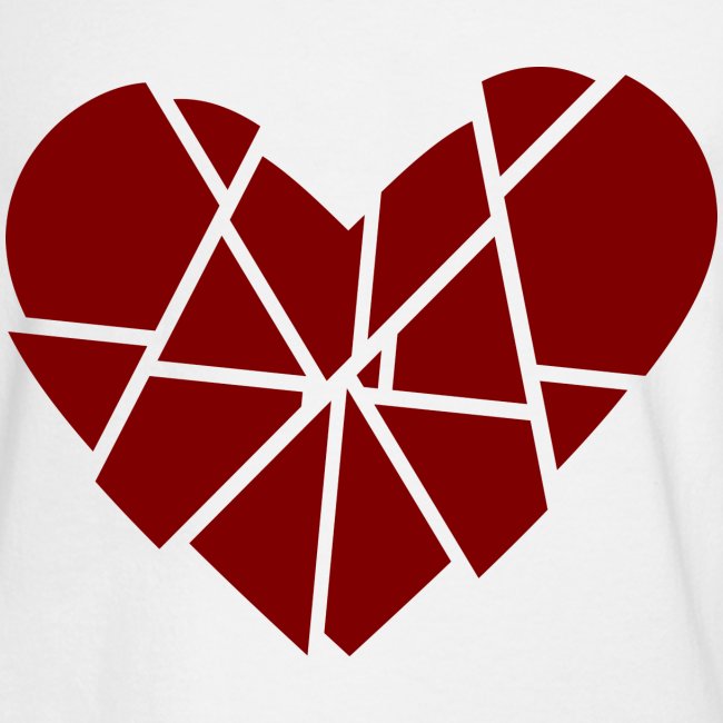 Heart Broken Shards Anti Valentine's Day