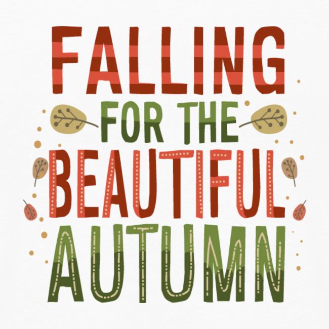 Falling for the beautiful autumn.