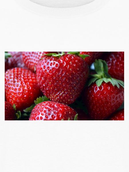 Crimson Strawberry Closeup