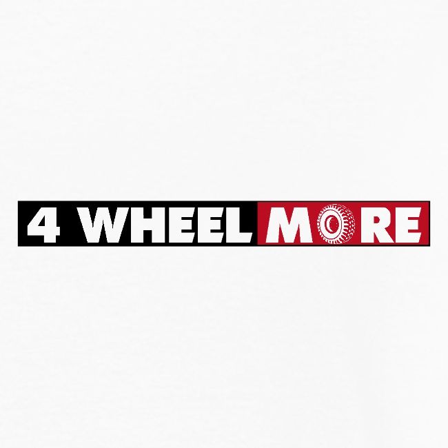 4 Wheel More Rectangle Logo