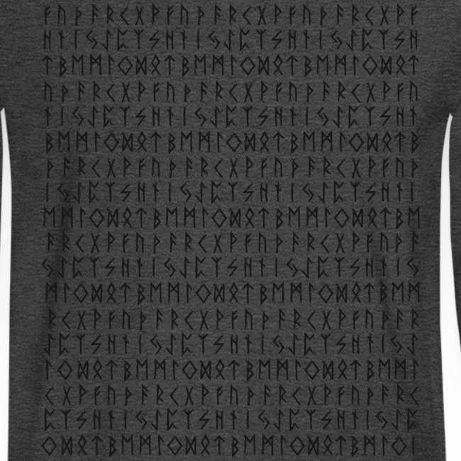 24 Elder Futhark runes series background