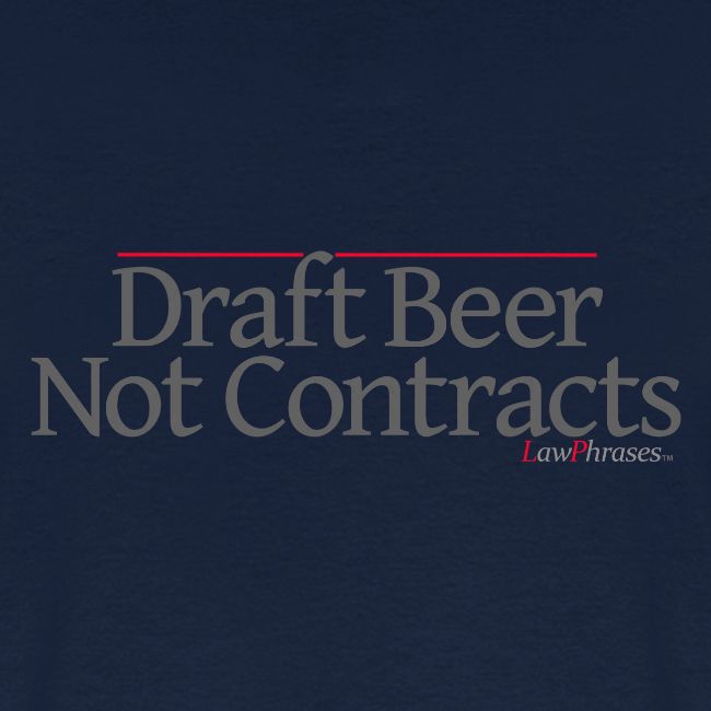 Draft Beer Not Contracts