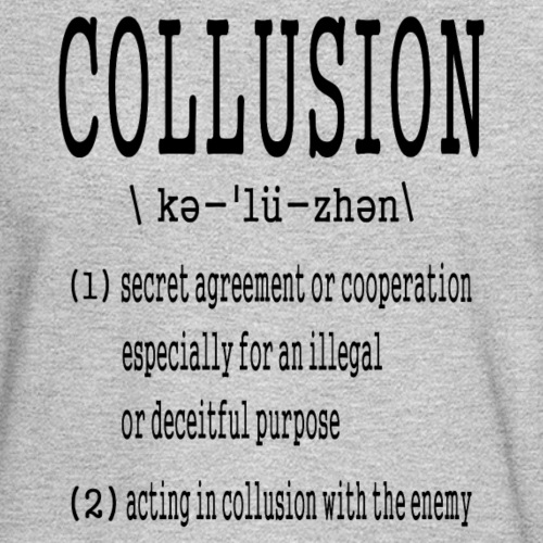 Collusion Definition - Men's Long Sleeve T-Shirt