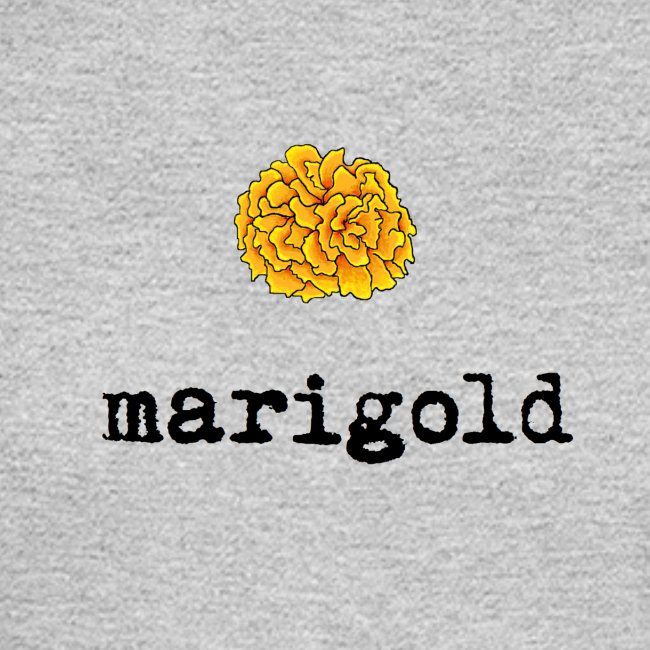 Marigold (black text)