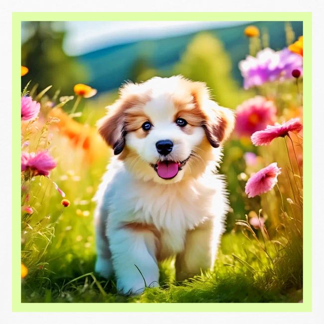 Cute Fluffy Puppy