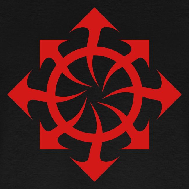 Chaos Symbol Mens Long Sleeve T Shirt Deadlock Symbolisms