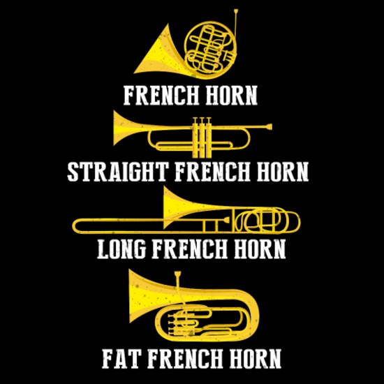 Marching Band Funny Types Of French Horn' Men's Longsleeve Shirt Spreadshirt