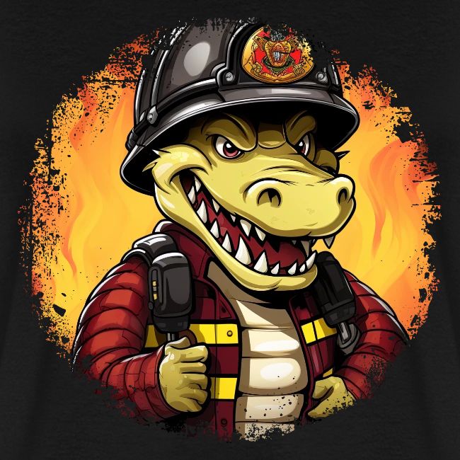 Fireman crocodile