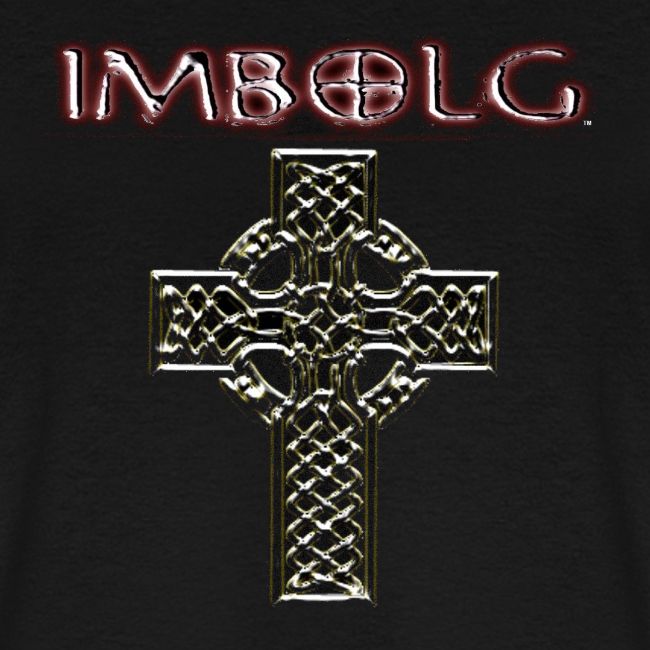 Imbolg Steel Logo with Celtic Cross