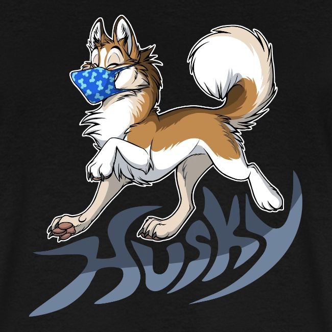 Masky Husky (mask / masked)