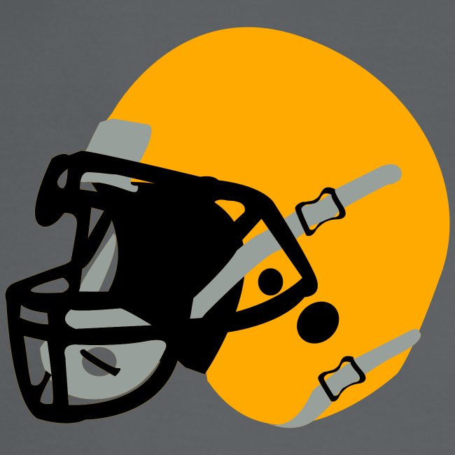 Custom 3 Color Football Helmet