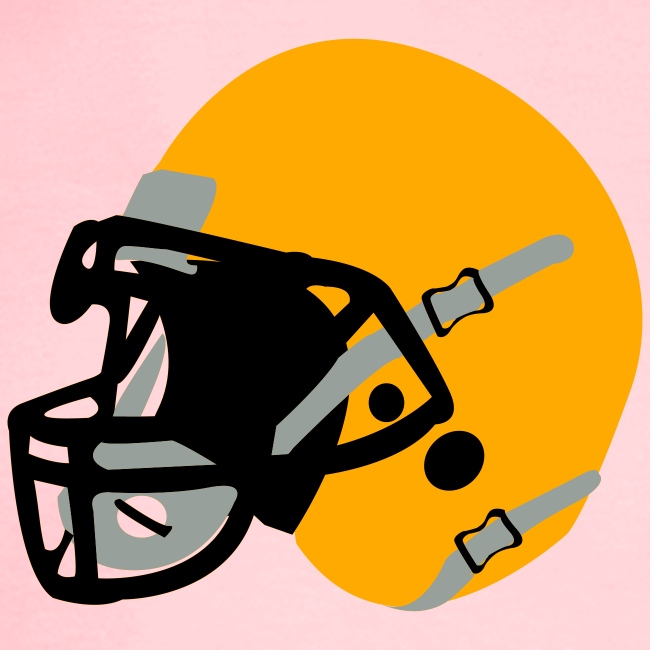 Custom 3 Color Football Helmet