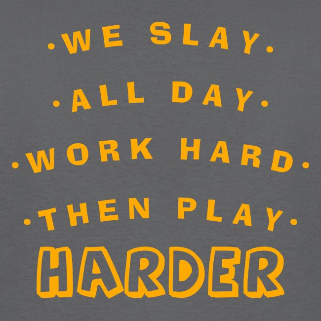 We Slay All Day Shiny Shirt Metallic Silver & Gold