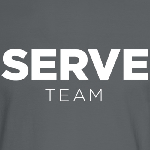 Serve Team T-Shirt - Men's Long Sleeve T-Shirt