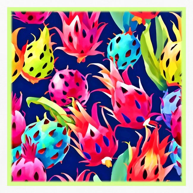 Colorful Dragon Fruit