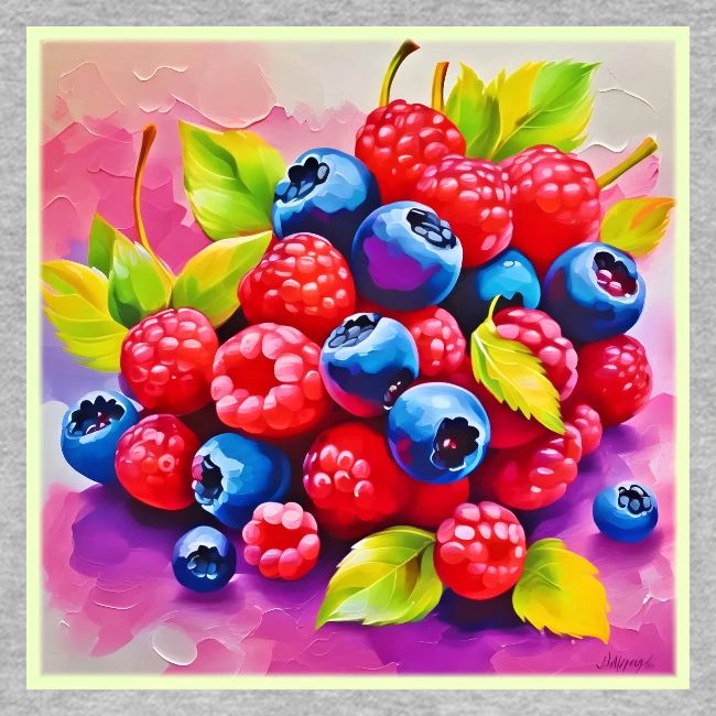Colorful Berry Feast