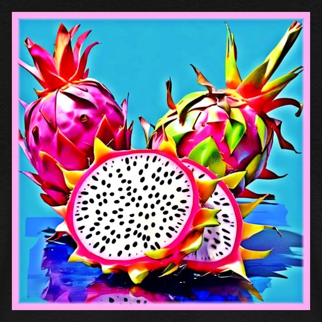 Exotic Dragon Fruit Art