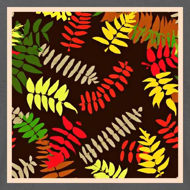 Autumn Leaves Pattern Art