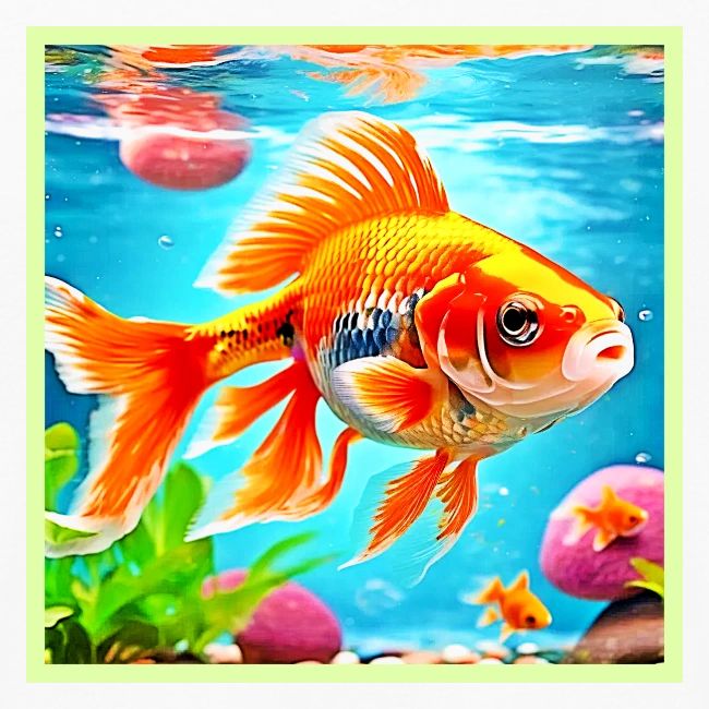 Orange White Goldfish