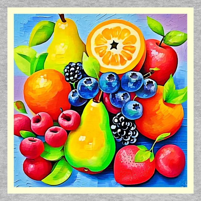 Vibrant Fruit Still Life