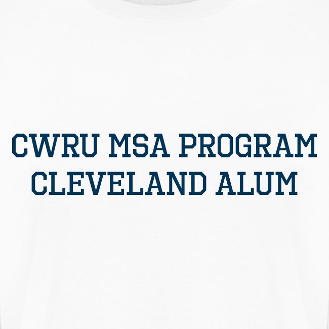 CWRU MSA Program Cleveland Alum