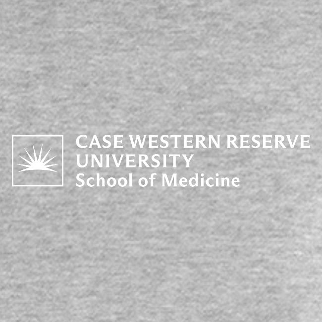 SOM Two Line Horizontal Primary Logo CWRU WHITE 1