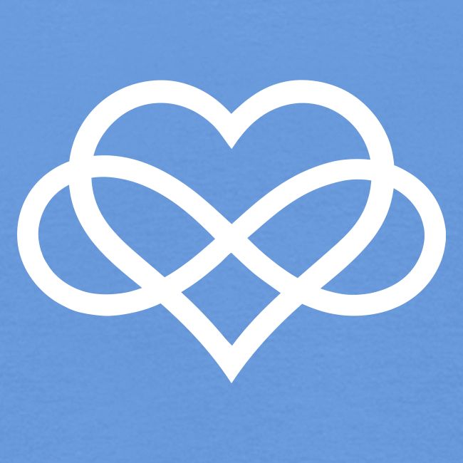 Infinity-Heart (white)