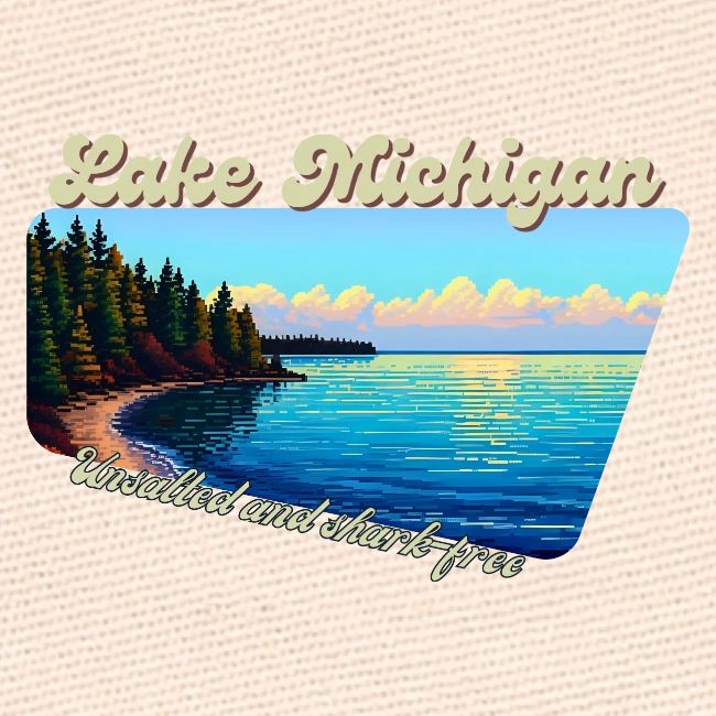 Lake Michigan Unsalted and shark-free