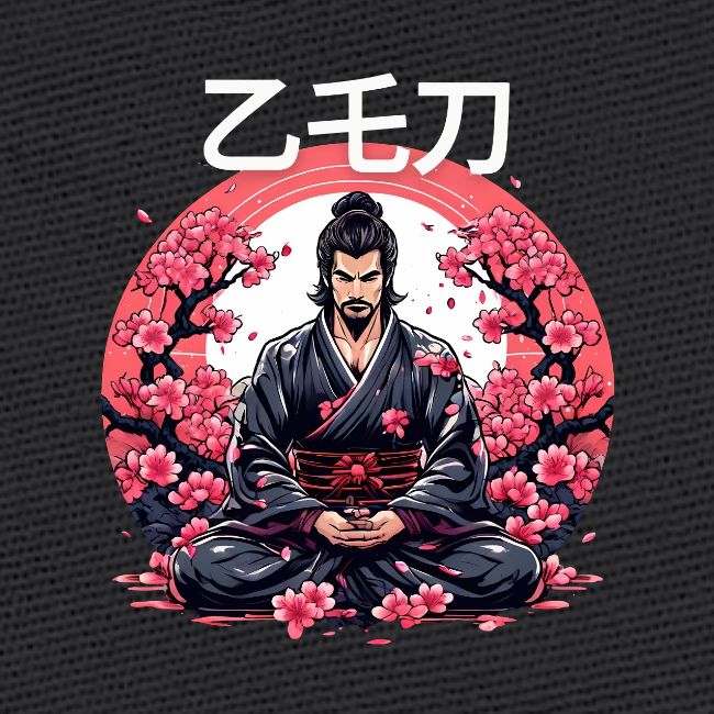 Zen Samurai: Japanese Warrior In Meditation