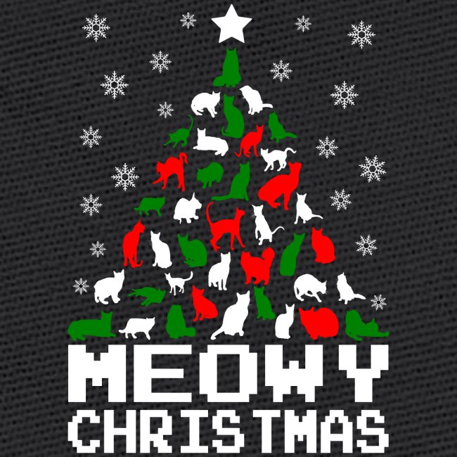 Meowy Christmas Cat Tree Ugly
