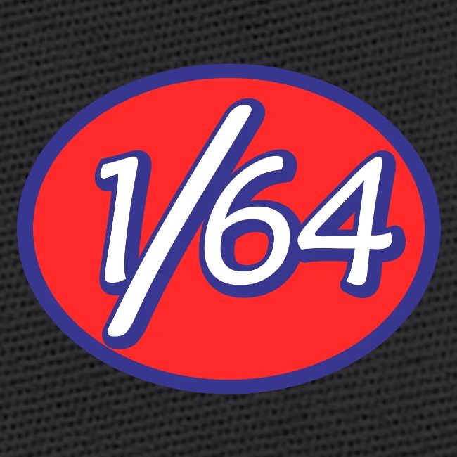 One Sixty Four -- vintage auto inspired oval